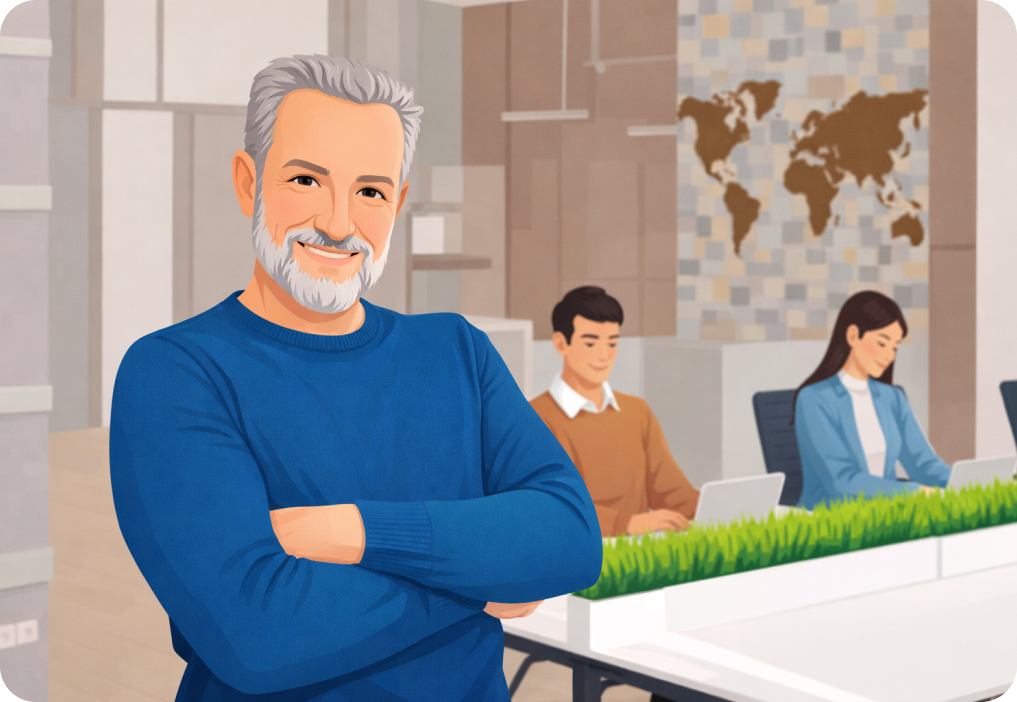 Mantiene una voz profesional